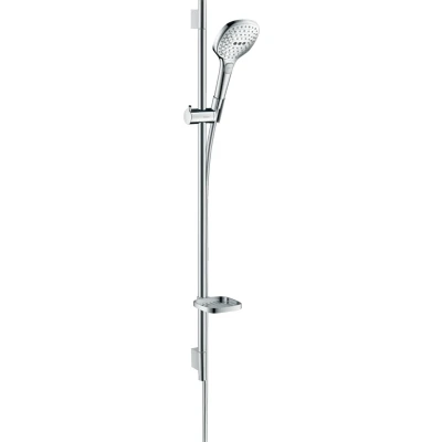 Imagen de Hansgrohe 26623000 Raindance Select E 120 set de ducha, 3 tipos chorro, ahorro agua, cromo