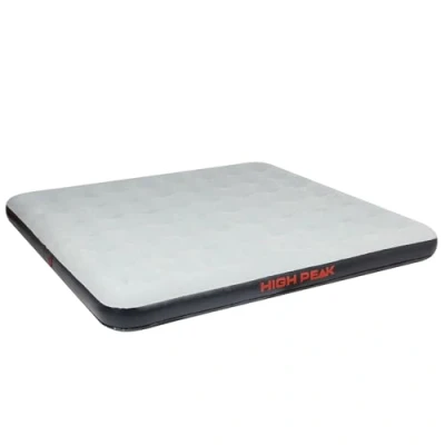 Imagen de High Peak 40036 Cama Hinchable, Unisex Adulto, Gris (Oscuro/Claro), 200 x 185 20 cm