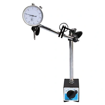 Imagen de Indicador de prueba cuadrante calibrador DTI &amp; soporte base magnética reloj comparador TE PMS107TE108