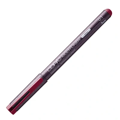 Imagen de Copic Multiliner 0.1 mm, Vino, Rotulador fino con tintas pigmentadas resistentes al agua