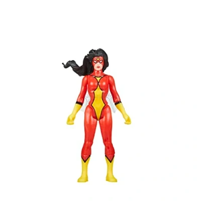 Imagen de Hasbro Marvel Legends Series Figura de Spiderwoman 9,5 cm Colección Retro 375