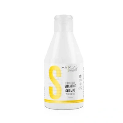 Imagen de SALERM Champú Solar Protector Hair Lab 300 ml Limpia Suavemente para Antes y Después de la Exposición Formula Anti green Hidrata el Pelo Antiencrespamiento Cabello