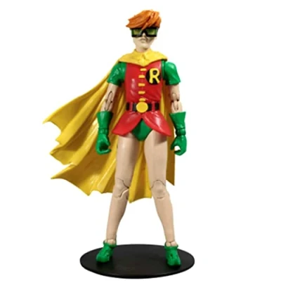 Imagen de McFarlane Juguetes, Figura de acción DC Dark Knight Returns Robin 7 Pulgadas con 22 Partes móviles, Coleccionable Tarjeta Personaje única, a Partir 12 años