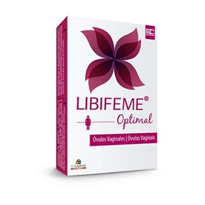 Imagen de LIBIFEME OPTIMAL ovulos vaginales infeccion mujer candidiasis tratamiento, vaginosis bacteriana, vaginitis, reduce el mal olor, picor, ardor, sequedad y recupera la flora vaginal