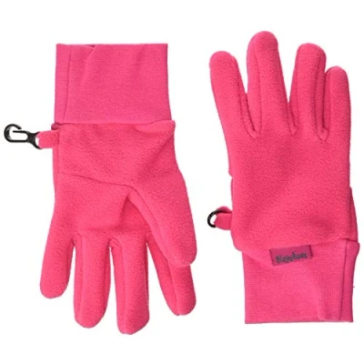 Imagen de Playshoes Uni Guante de vellón para clima frío Unisex Niños, Rosa (Pink), 2