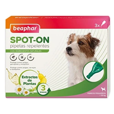 Imagen de Beaphar PIPETAS REPELENTES Perros S 3 x 1ML