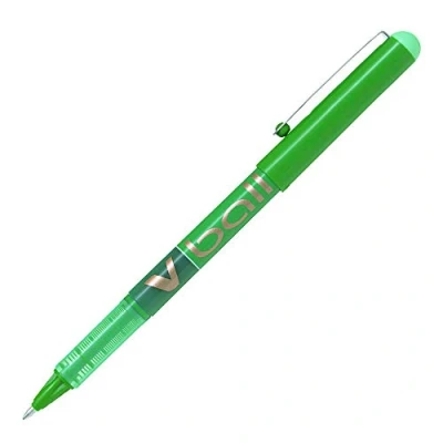Imagen de Pilot 10135 Roller V Ball Tinta líquida (punta cónica, 1,0 mm), color verde