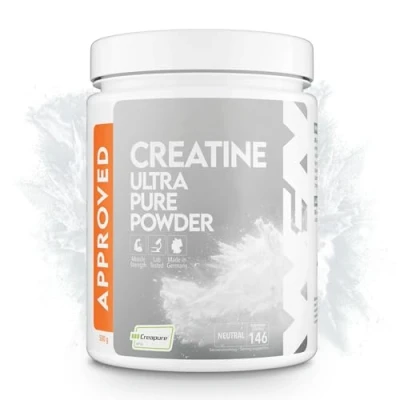 Imagen de WFN Approved Creatine Creapure Neutro 500 g Creatina monohidratada Polvo Vegano 166 Porciones Fabricado en Alemania Probado laboratorio externo
