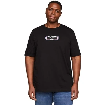 Imagen de Tommy Hilfiger Track Graphic TEE Camiseta estampada, Hombre, Talla: XXL, Black