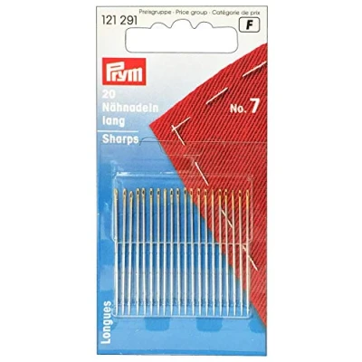 Imagen de Prym Sewing Needles, Metal, Silver, 4.5x2x0.2 cm