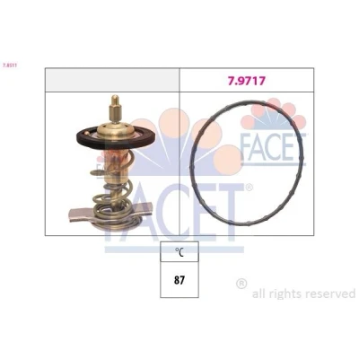 Imagen de Termostato, refrigerante FACET 7.8511