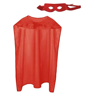 Imagen de Boland Superman Conjunto de disfraz héroe, liso, color rojo, Normal (71050)
