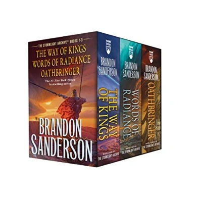 Imagen de Stormlight Archive MM Boxed Set I, Books 1 3: The Way of Kings, Words Radiance, Oathbringer