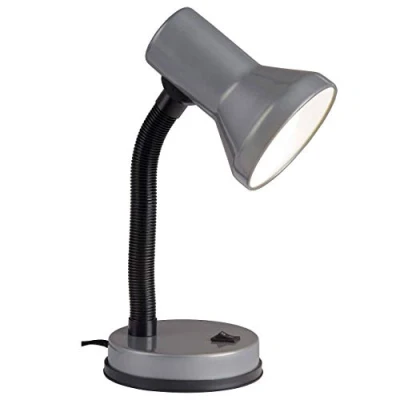 Imagen de BRILLIANT lamp Junior lámpara de mesa titanio 1x R80, E27, 40W, adecuado para lámparas reflectoras (no incluidas) Escala a ++ E Con interruptor palanca