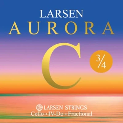 Imagen de LARSEN STRINGS Cuerdas para violonchelo Aurora C 3/4 Medium