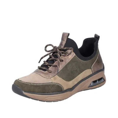 Imagen de Rieker M5660, Zapatillas Mujer, Amarillo, 41 EU