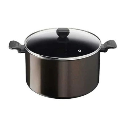 Imagen de B5546902, antiadherente Olla de aluminio 30 cm + tapa cristal