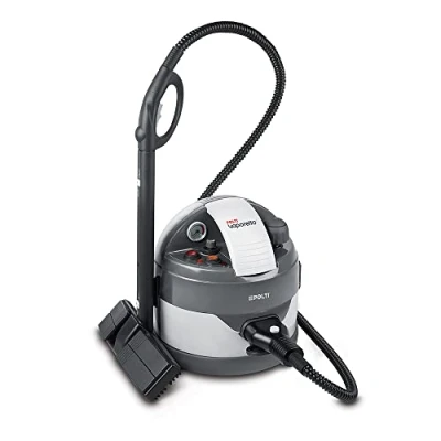 Imagen de Polti Vaporetto Eco Pro 3.0, Limpiador a Vapor con Caldera y Tapa de Seguridad, Potencia Máxima la 2000 W, Depósito 2 L, 9 Accesorios Incluidos, Made in Italy, Gris