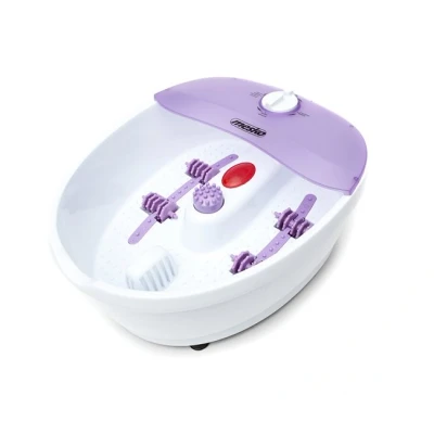 Imagen de Mesko MS 2152 Masajeador de Pies con Agua, Masaje Burbujas y por vibración, Control Temperatura Infrarrojos, Cepillos Intercambiables, 70W