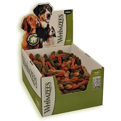 Imagen de WHIMZEES Snack Dental Cepillo Mix 6,4 cm. Caja 350 und
