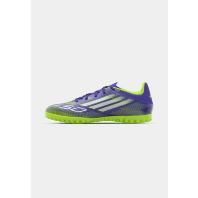 Imagen de adidas Performance F50 CLUB TF Botas de fútbol multitacos, Hombre, Talla: 39 1/3, Purple rush/footwear white/lucid lemon Zapatos