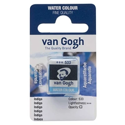 Imagen de Van Gogh Aquarellfarbe, Indigo, 1 2 Napf [Spielzeug]