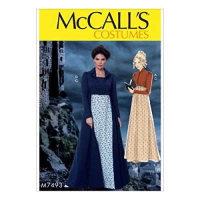 Imagen de MCCALL &#039;s Patrones de Costura para Disfraces, Multicolor, tamaños 14 22 P, 60 x 91 cm