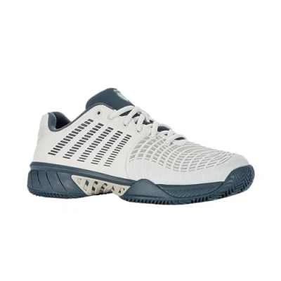 Imagen de K Swiss Performance Express Light 3 HB, Zapatos de Tenis Hombre, Star White/MOONSTRUCK/Indian Teal, 41.5 EU