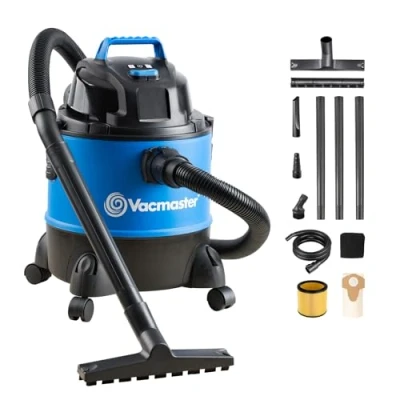 Imagen de Vacmaster vq1220pf 03 aspiratori liquidi solidi,bidone aspiratutto professionale,per casa cucina moquette auto giardino 1250w 20l