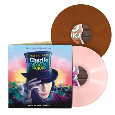 Imagen de Charlie and The Chocolate Factory B.S.O. (Vinilo Rosa Malvavisco y Marrón Chocolate))