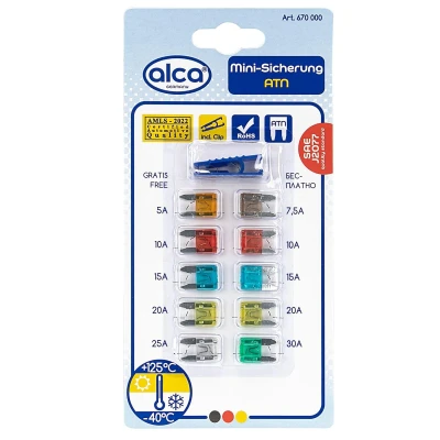 Imagen de ALCA Fuse ATN 670000 Juego de fusibles