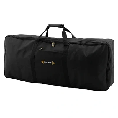 Imagen de World Rhythm WR 103 Bolsa para teclado con correa de transporte acolchada teclado/piano digital 61 teclas 970 x 375 140 mm