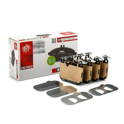 Imagen de FERODO FDB4662 Juego de pastillas freno PREMIER ECO FRICTION preparado para indicador desgaste sin accesorios BMW: 3 Berlina, 1 Hatchback