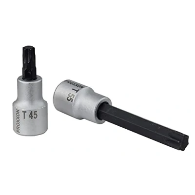 Imagen de PROXXON 2223494 Vaso 1/2&quot;+ Punta TX 50 L/55, Azul Marino