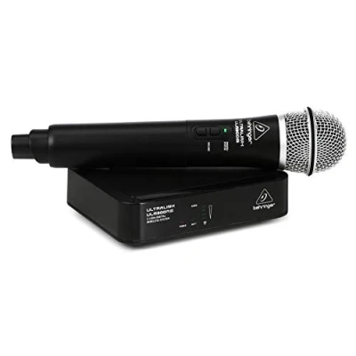 Imagen de Behringer ULTRALINK ULM300MIC Sistema inalámbrico digital de alto rendimiento 2,4 GHz con micrófono mano y receptor