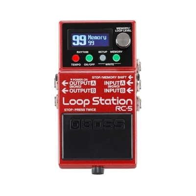 Imagen de Boss RC 5 Loop Station Pedal compacto para grabadora de frases