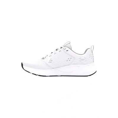 Imagen de Under Armour UA Charged Commit TR 4, Zapatillas de Entrenamiento Hombre, White/Mod Gray/Forest Green, 45.5 EU
