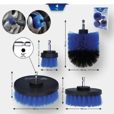Imagen de KS TOOLS BT103110 Cepillo de disco, taladradora