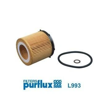 Imagen de PURFLUX L993 Filtro de aceite Cartucho filtrante BMW: 3 Berlina, 5 Touring