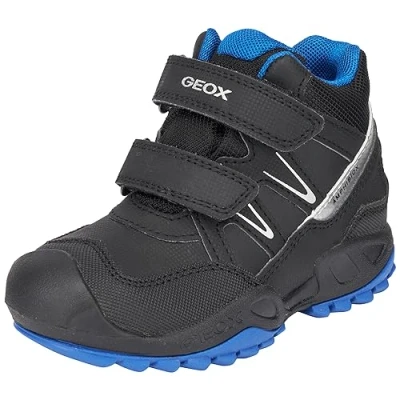 Imagen de Geox J New Savage Boy B A, Zapatillas, Black Royal, 38 EU