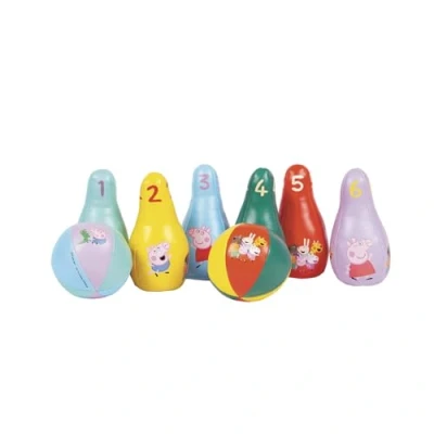 Imagen de PEPPA PIG (PEQ06) Juego de Bolos (Petit JOUR Paris PI401K)