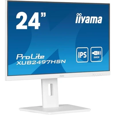 Imagen de iiyama Monitor XUB2497HSN W2 60.5 cm, IPS, 1920 x 1080/100Hz, 1H1DP1C, HAS, RJ45