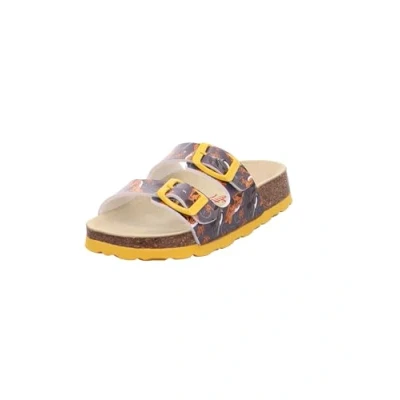 Imagen de Superfit Fussbettpantoffel, Pantuflas, Gris (Grey/Orange 2060), 24 EU
