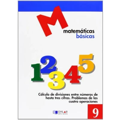 Imagen de MATEMATICAS BASICAS 9 Cálculo de divisiones entre numeros hasta tres cifras