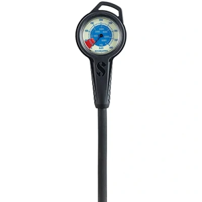 Imagen de Scubapro Dual Pressure Gauge, Color Bar/PSI