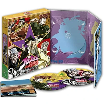 Imagen de Jojos Bizarre Adventure Stardust Crusaders Egypt Arc Temporada 2 (Parte 4) Episodios 37 A 48 (1bd+Bso+Libro) Blu Ray Edición Coleccionista [Blu ray]