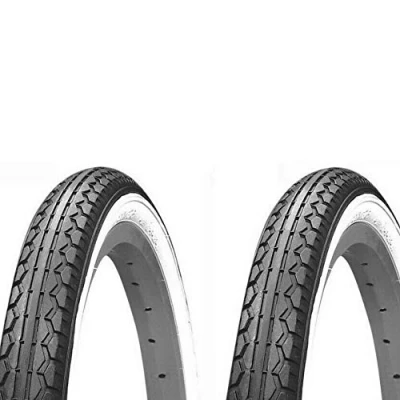 Imagen de 2 neumáticos Kenda 24 x 1,75 (47 507) B/N K123 de goma para bicicleta ciudad niño pulgadas
