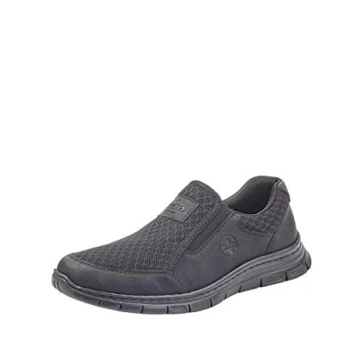 Imagen de Rieker Frühjahr/Sommer B4878, Zapatillas Hombre, Negro (Schwarz/Schwarz 00), 47 EU
