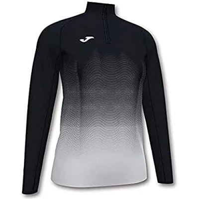 Imagen de Joma Elite VII Sudadera Running, Mujer, Negro Blanco, M