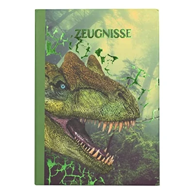 Imagen de Idena 20131 Carpeta para informes en diseño de dinosaurio con 12 fundas formato DIN A4